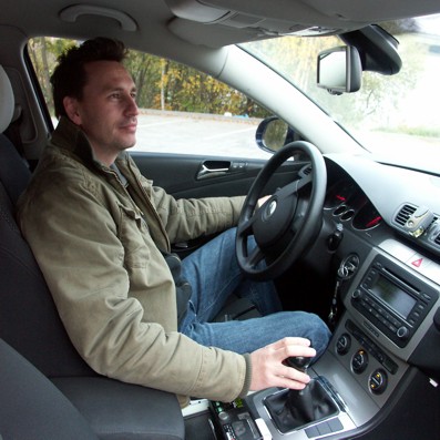 Prostorn interir vozu VW Passat