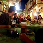 Veern posezen ped libereckou restaurac Plzeka